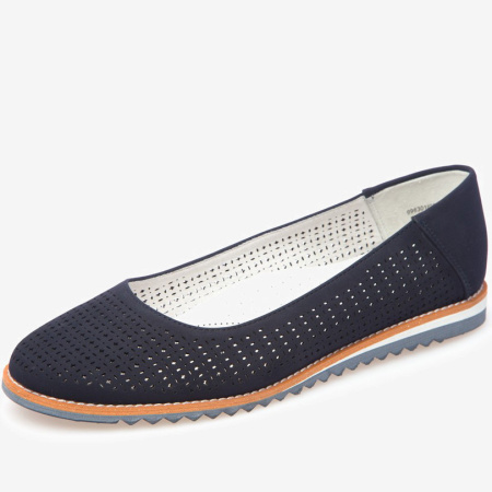 Туфли  Betsy  синий  нубук искуств. Z-8118 фото в интернет-магазине | Omadey.ru