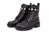 Ботинки  Derem  черный  кожа Z-8340 фото в интернет-магазине | Omadey.ru