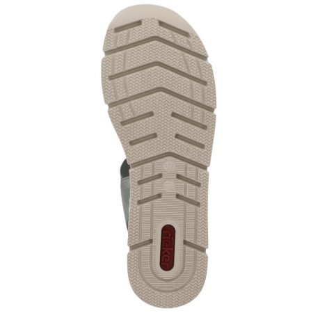 Босоножки  Rieker  зеленый  кожа искусств. F-300271 фото в интернет-магазине | Omadey.ru