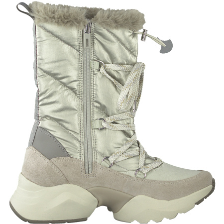 Сапоги  Tamaris  бежевый  текстиль Z-8885 фото в интернет-магазине | Omadey.ru