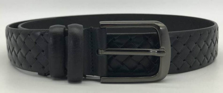 Ремень  DNKA  черный  кожа c10632 фото в интернет-магазине | Omadey.ru