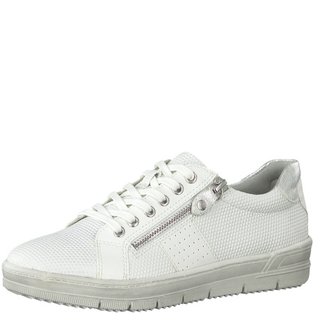 Кеды  Tamaris  белый  кожа искусств. F-80015 фото в интернет-магазине | Omadey.ru