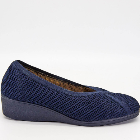 Туфли  Imara ORTO  синий  текстиль F-90013 фото в интернет-магазине | Omadey.ru