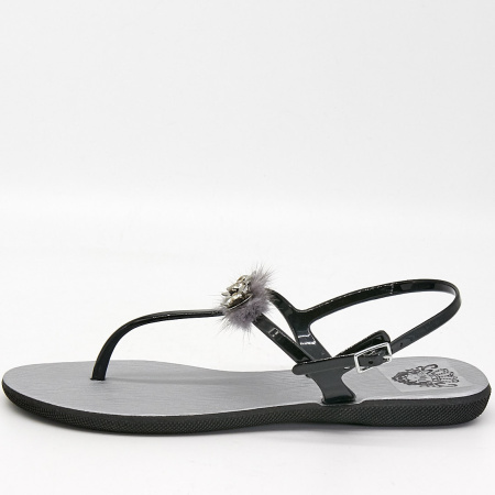 Сандалии  MonAmi  черный  поливинилхлорид F-70914 фото в интернет-магазине | Omadey.ru