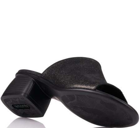 Сабо  Remonte  черный  кожа F-7235 фото в интернет-магазине | Omadey.ru