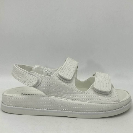 Сандалии  Glam Forever  белый  полиуретан F-91146 фото в интернет-магазине | Omadey.ru