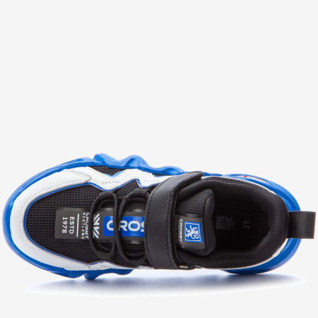 Кроссовки  Crosby  черный  сетка/кожа искусств. F-90482 фото в интернет-магазине | Omadey.ru