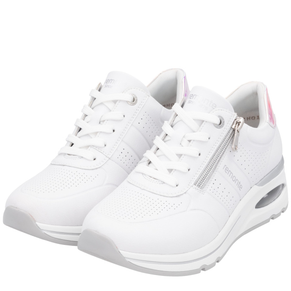 Фото Кроссовки  Remonte  белый кожа/кожа искусств. F-400461 Фото Кроссовки  Remonte  белый кожа/кожа искусств. F-400461