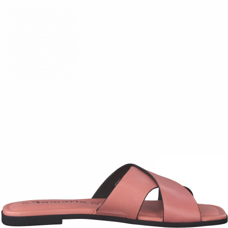 Шлепанцы  Tamaris  розовый  кожа F-91118 фото в интернет-магазине | Omadey.ru