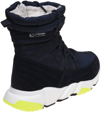 Полусапоги  Crosby  синий  нейлон-иск.замша Z-8997 фото в интернет-магазине | Omadey.ru