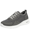 Кроссовки  Rieker  серый  кожа/текстиль F-400144 фото в интернет-магазине | Omadey.ru