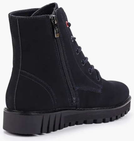 Ботинки  Keddo  синий  нубук искуств. Z-8926 фото в интернет-магазине | Omadey.ru