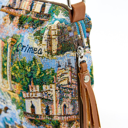 Сумка женская Omadey бежевый гобелен c10868 фото в интернет-магазине | Omadey.ru