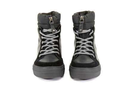 Ботинки  Keddo  черный  замша/кожа искусств. Z-8638 фото в интернет-магазине | Omadey.ru