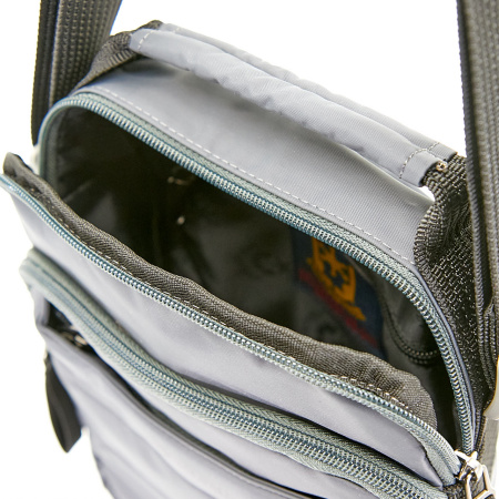 Сумка  мужские Volunteer  серый  текстиль c11603-grey фото в интернет-магазине | Omadey.ru