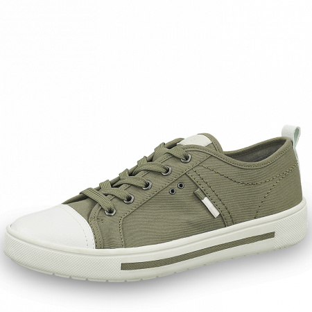 Кеды  женские Jana  хаки  текстиль F-90391 фото в интернет-магазине | Omadey.ru