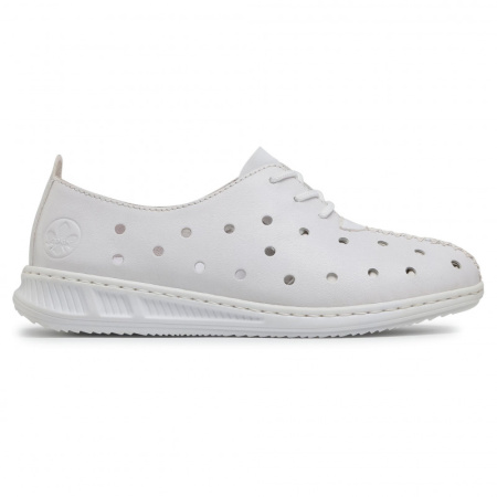 Туфли летние  Rieker  белый  кожа F-91302 фото в интернет-магазине | Omadey.ru Туфли летние  Rieker  белый  кожа F-91302 фото в интернет-магазине | Omadey.ru