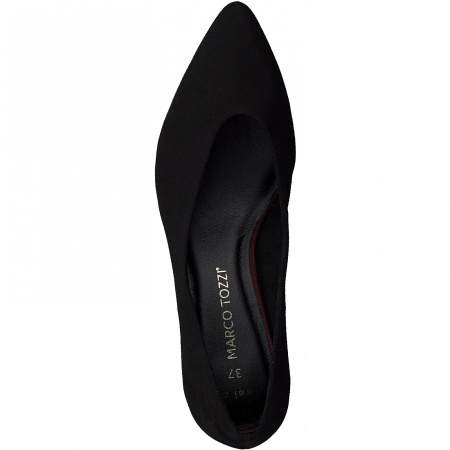 Лодочки  женские Marco Tozzi  черный  текстиль Z-100601 фото в интернет-магазине | Omadey.ru Лодочки  женские Marco Tozzi  черный  текстиль Z-100601 фото в интернет-магазине | Omadey.ru