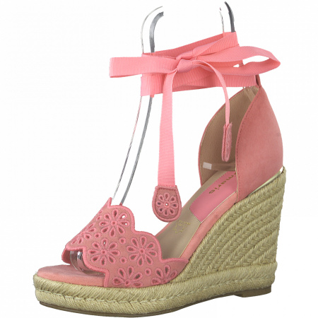 Босоножки  Tamaris  розовый  кожа F-90931 фото в интернет-магазине | Omadey.ru