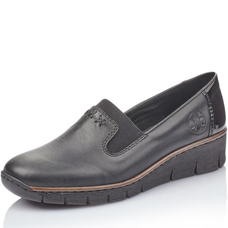 Туфли  Rieker  зеленый  кожа/кожа искусств. Z-8772 фото в интернет-магазине | Omadey.ru