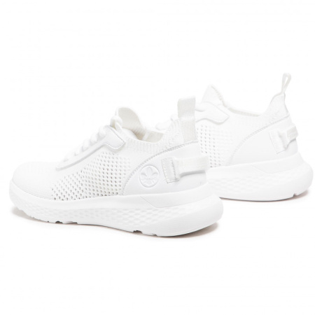 Кроссовки  Rieker  белый  кожа искусств./текстиль F-90869 фото в интернет-магазине | Omadey.ru