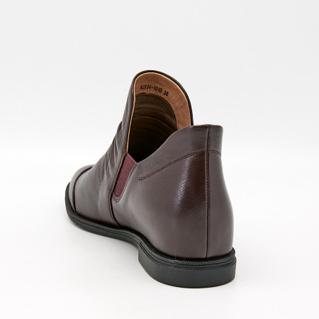 Ботинки  Bonavi  бордовый  кожа Z-100178 фото в интернет-магазине | Omadey.ru