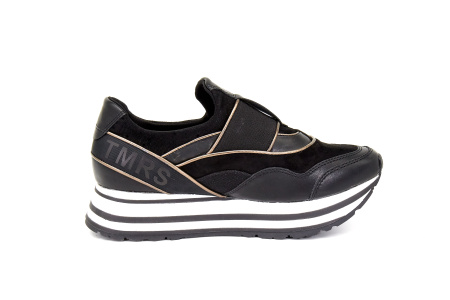 Кроссовки  Tamaris  черный  текстиль Z-8300 фото в интернет-магазине | Omadey.ru