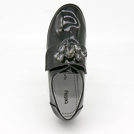 Туфли  Betsy  черный  кожа лаковая искусств. Z-7041 фото в интернет-магазине | Omadey.ru