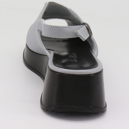 Босоножки  La Binario  белый  кожа F-71033 фото в интернет-магазине | Omadey.ru