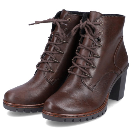 Ботинки  Rieker  коричневый  кожа искусств. Z-200441 фото в интернет-магазине | Omadey.ru