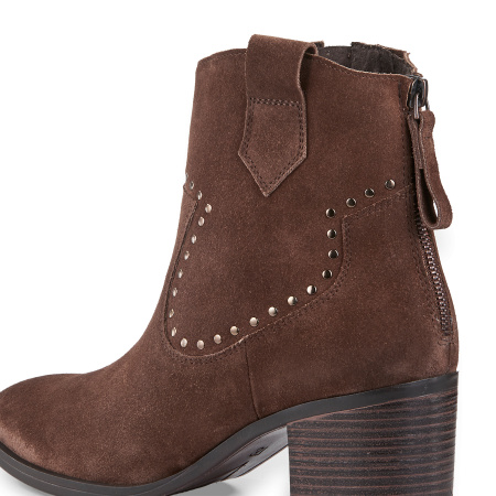 Ботинки  Marco Tozzi  коричневый  кожа Z-400647 фото в интернет-магазине | Omadey.ru