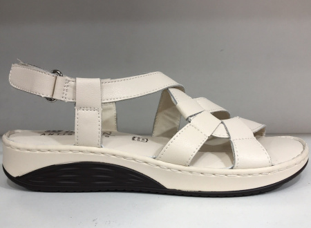 Сандалии  Baden  бежевый  кожа F-90637 фото в интернет-магазине | Omadey.ru