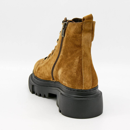 Ботинки  Dakkem  рыжий  замша Z-100406 фото в интернет-магазине | Omadey.ru