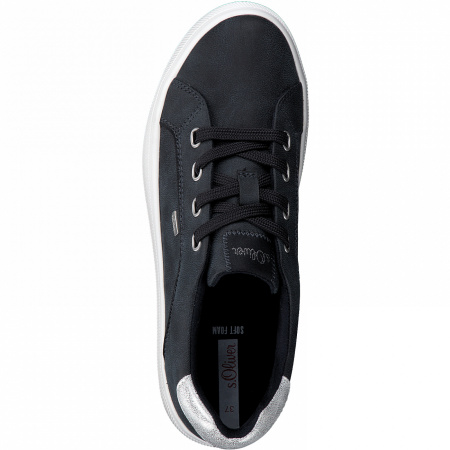 Кеды  S.Oliver  синий  кожа искусств. Z-100227 фото в интернет-магазине | Omadey.ru