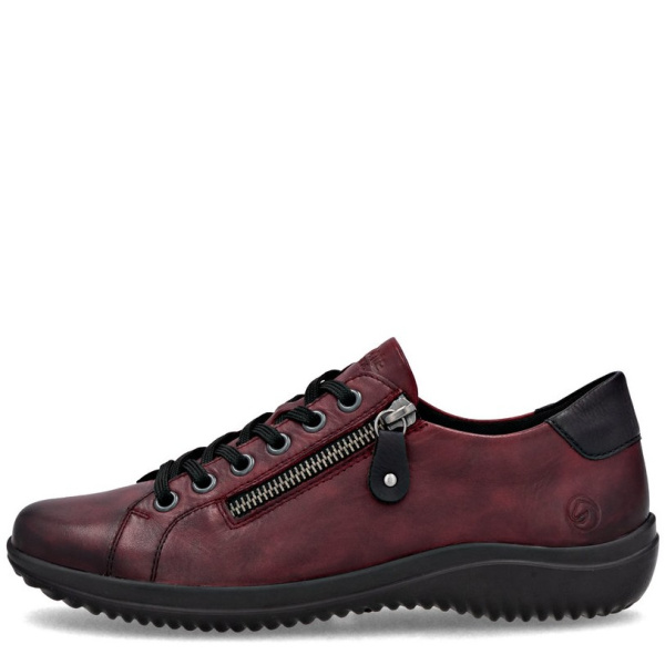 Фото Туфли  Remonte  бордовый  кожа/кожа искусств. Z-400829 Фото Туфли  Remonte  бордовый  кожа/кожа искусств. Z-400829