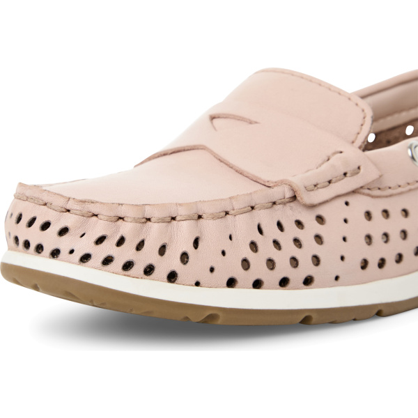 Фото Мокасины  Marco Tozzi  бежевый  кожа F-400600