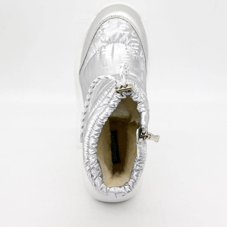 Ботинки  Betsy  серебряный  нейлон Z-100846 фото в интернет-магазине | Omadey.ru