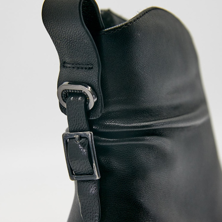 Ботильоны  Bonavi  черный  кожа Z-100146 фото в интернет-магазине | Omadey.ru