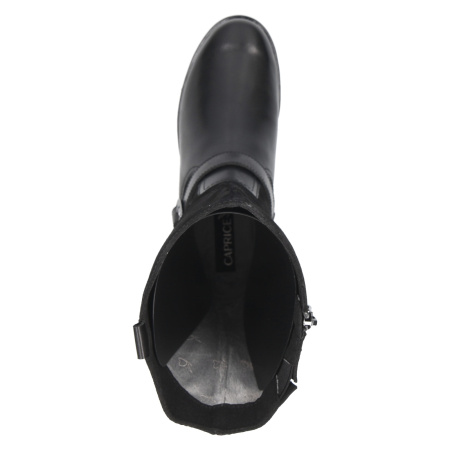 Сапоги  Caprice  черный  кожа Z-90591 фото в интернет-магазине | Omadey.ru