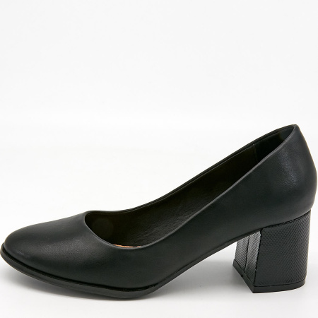 Туфли  Betsy  черный  кожа искусств. Z-8432 фото в интернет-магазине | Omadey.ru