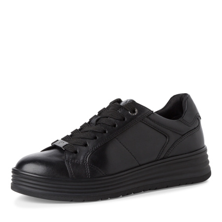 Полуботинки  Marco Tozzi  черный  кожа Z-400552 фото в интернет-магазине | Omadey.ru