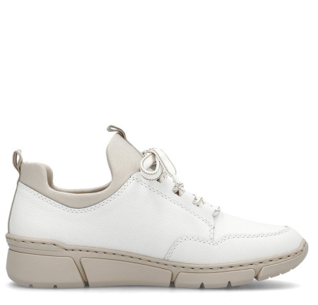 Кроссовки  Rieker  белый  кожа/кожа искусств. F-300046 фото в интернет-магазине | Omadey.ru