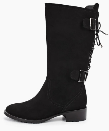 Сапоги  Balex  черный  велюр натуральный Z-8742 фото в интернет-магазине | Omadey.ru