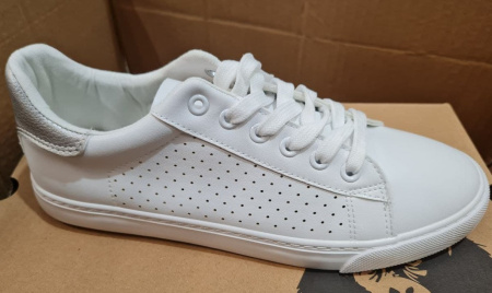 Кеды  Keddo  белый  кожа искусств. F-100140 фото в интернет-магазине | Omadey.ru