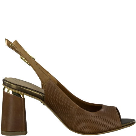 Босоножки  Tamaris  коричневый  кожа F-80760 фото в интернет-магазине | Omadey.ru