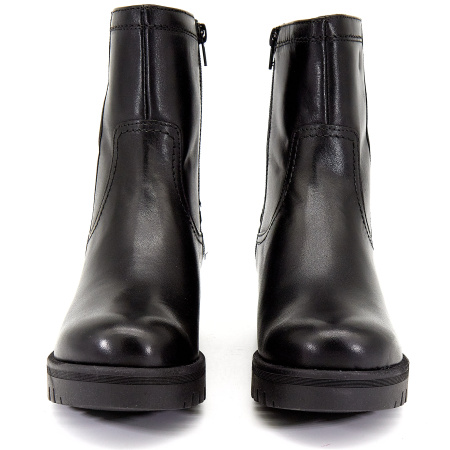 Полусапоги  Tamaris  черный  кожа Z-8226 фото в интернет-магазине | Omadey.ru