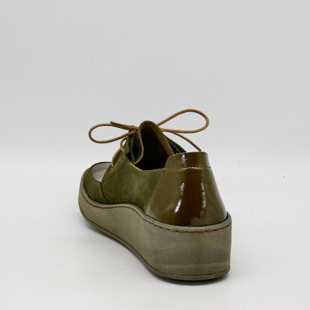 Туфли  Romer  хаки  кожа F-90678 фото в интернет-магазине | Omadey.ru