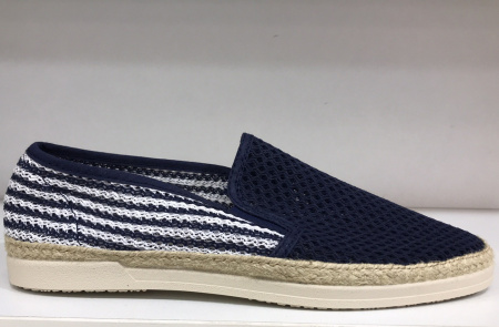 Слипоны  Imara MODA  синий  текстиль F-90033 фото в интернет-магазине | Omadey.ru