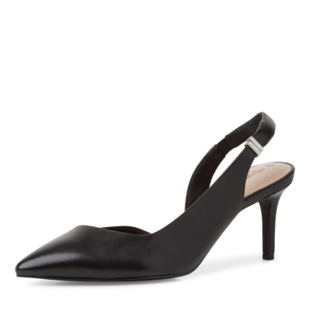 Слингбэки  Tamaris  черный  кожа F-100876 фото в интернет-магазине | Omadey.ru Слингбэки  Tamaris  черный  кожа F-100876 фото в интернет-магазине | Omadey.ru