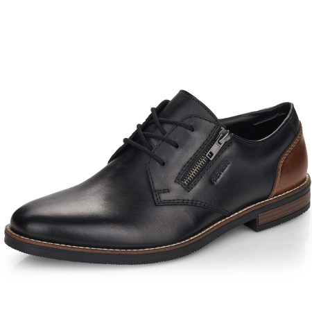 Туфли  Rieker  черный  кожа/кожа искусств. F-100060 фото в интернет-магазине | Omadey.ru